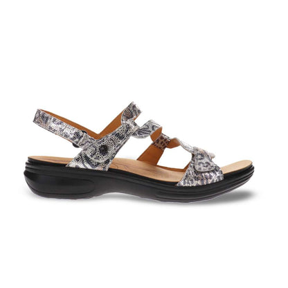 Miami Adjustable Sandal - Silver Safari