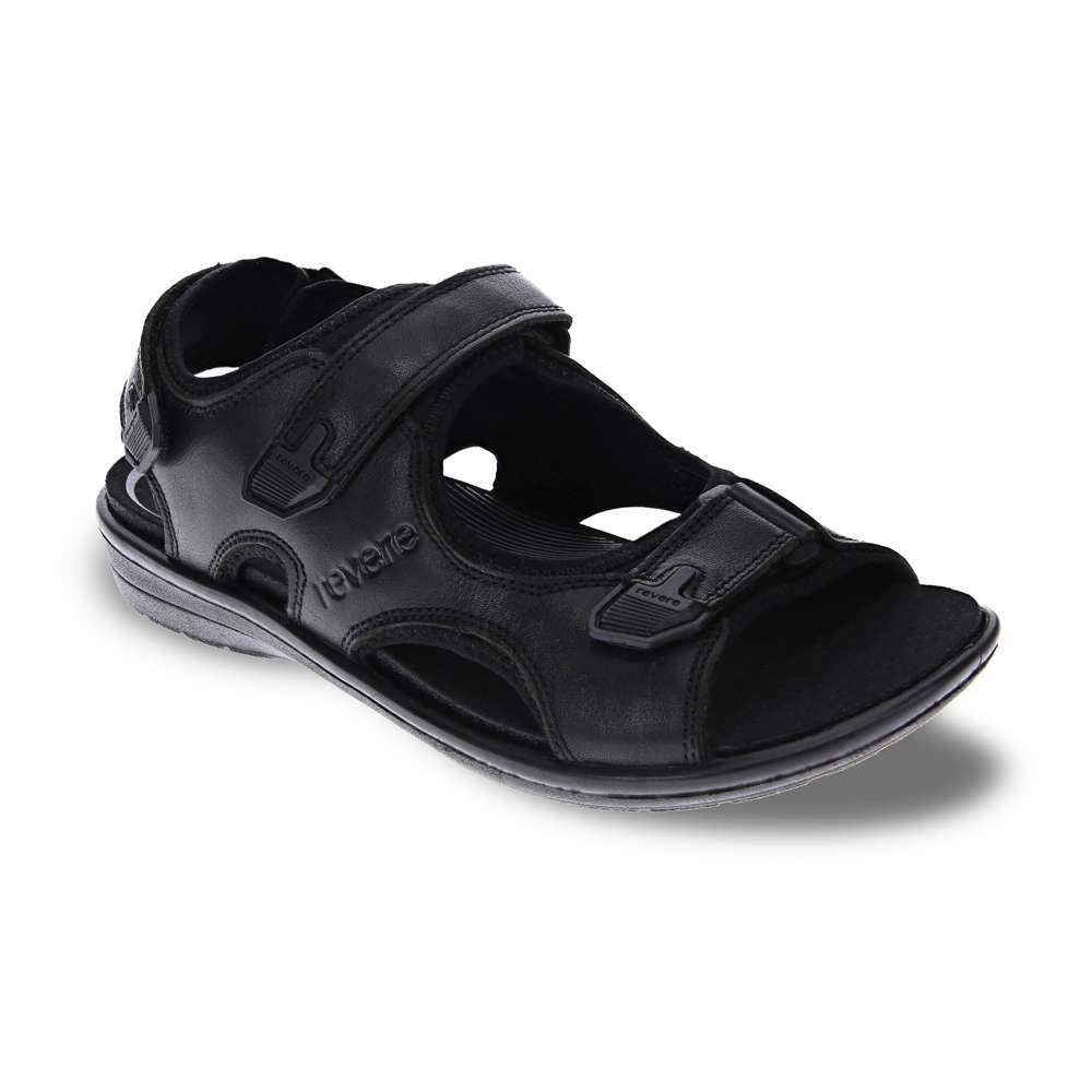 Montana Backstrap Sandal - Black