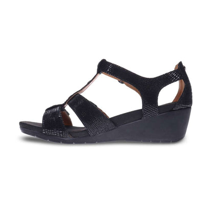 Nassau Wedge - Black Lizard