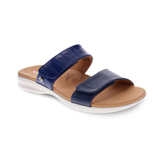 Seaside Slide Sandal - Blue French/Croc
