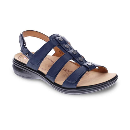 Toledo Backstrap Sandal - Blue French