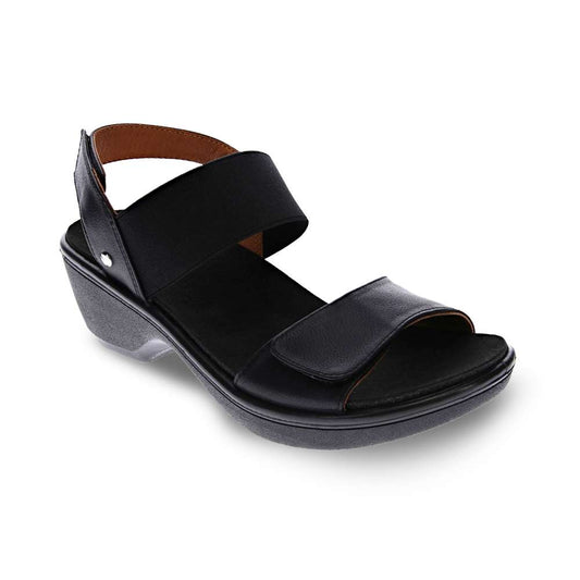 Valencia Wedge - Black