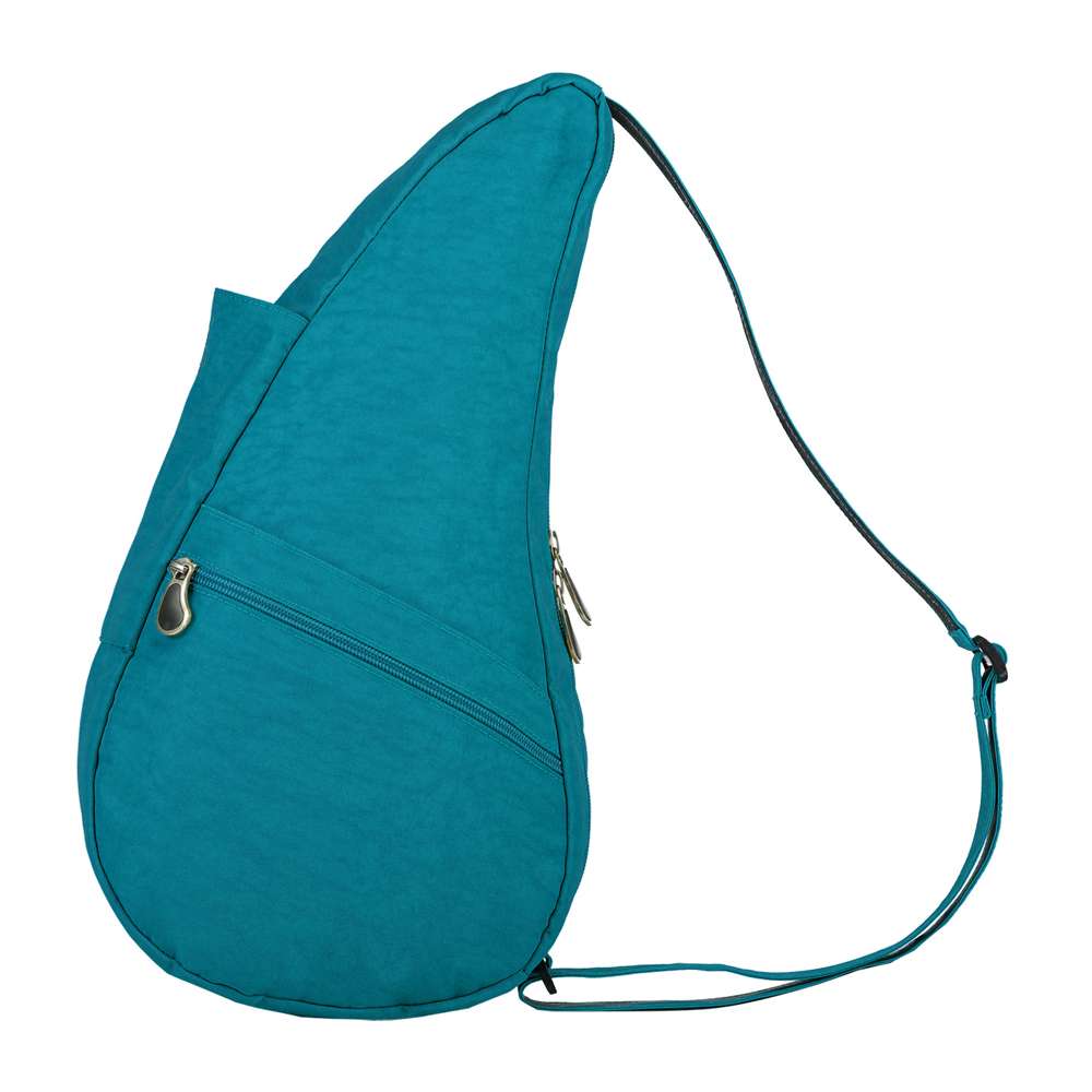 Textured Nylon Backpack - Capri Blue