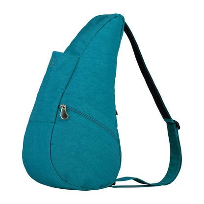 Textured Nylon Backpack - Capri Blue