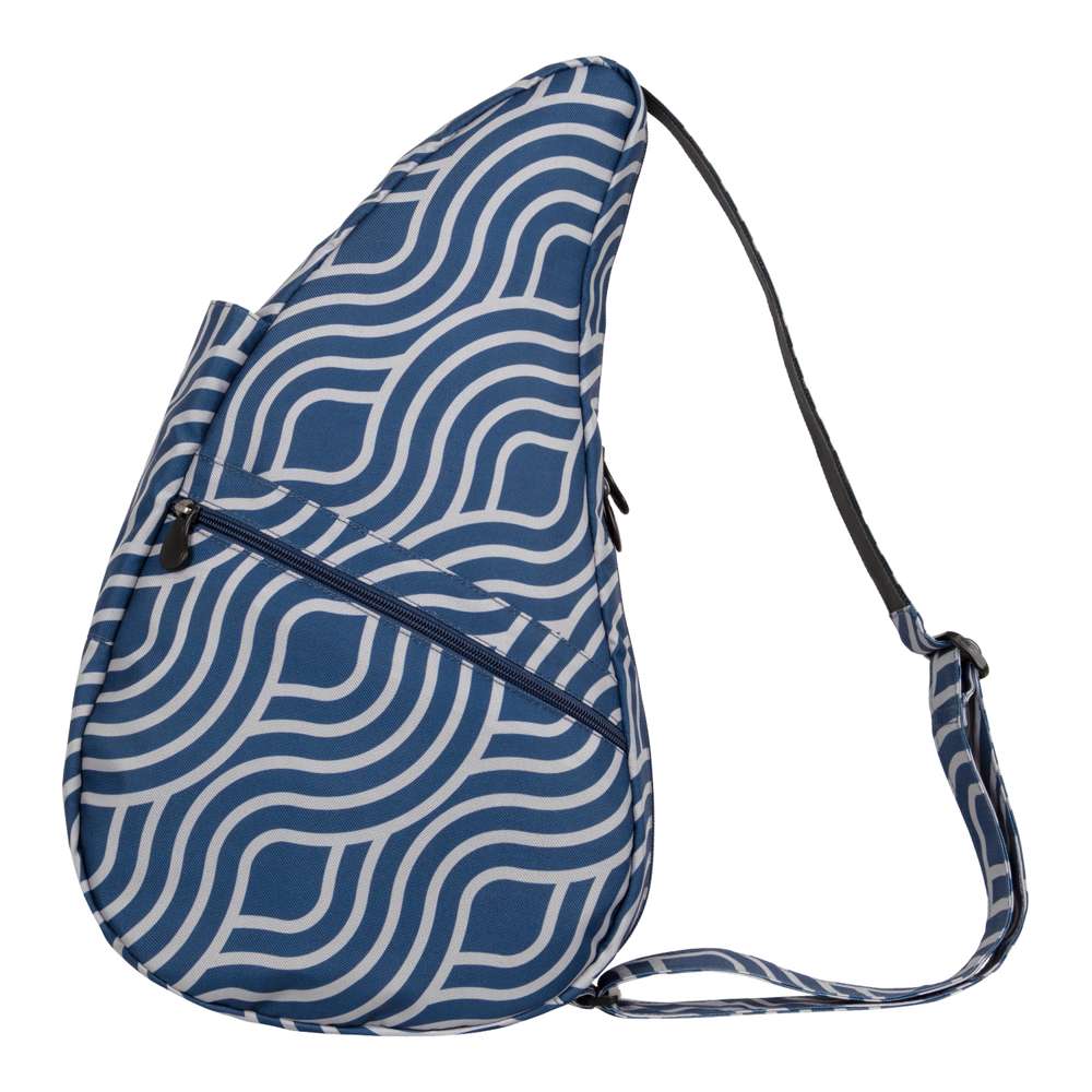 Reversible Print Backpack Medium - Blue Wave