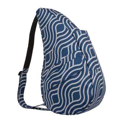 Reversible Print Backpack Medium - Blue Wave