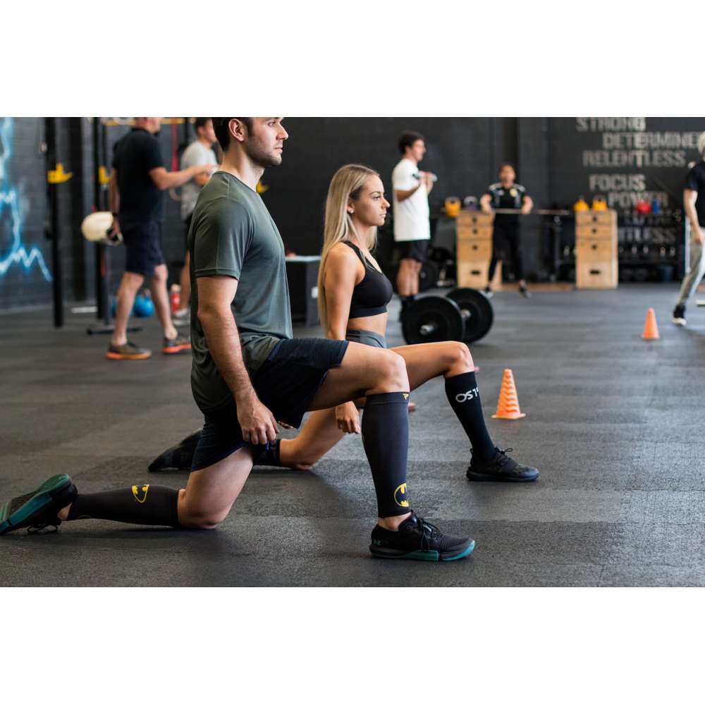 Compression Bracing Socks (FS4+) - Black