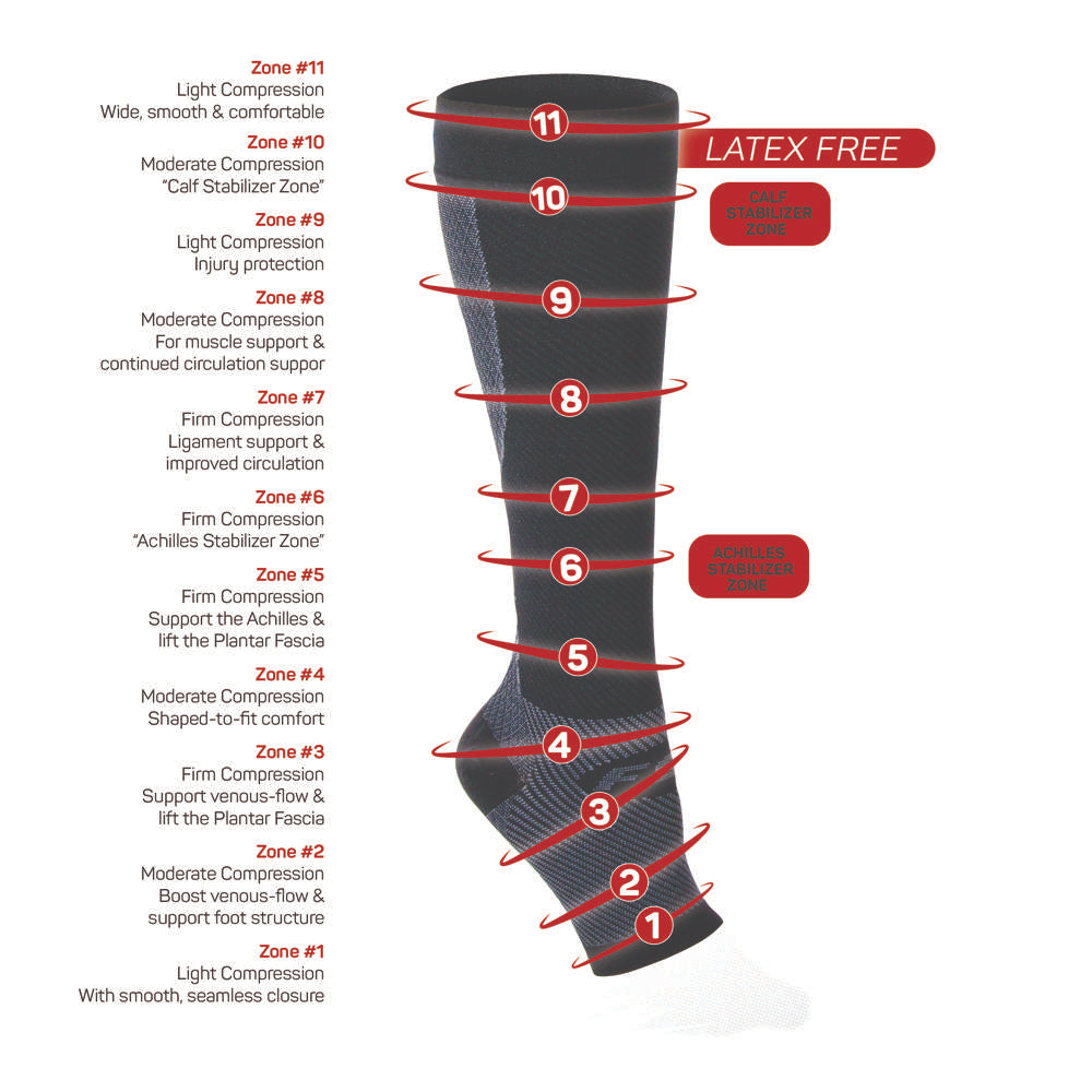 Sports Compression Leg Sleeve (FS6+) - Natural