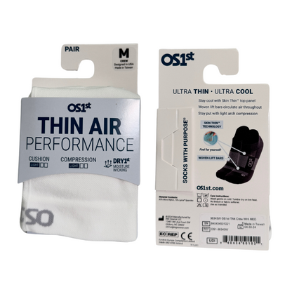 Thin Air Performance Socks (TA4) - Aqua