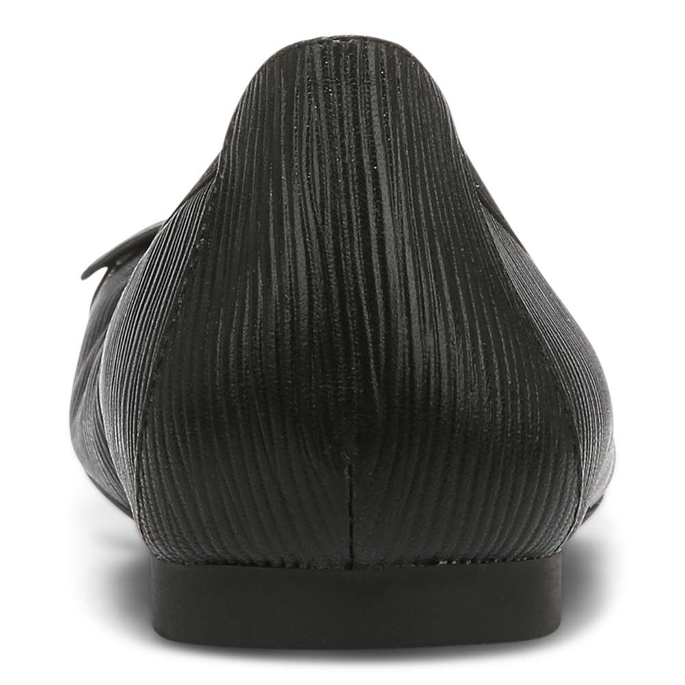 Amorie Ballet Flat - Black Wavy