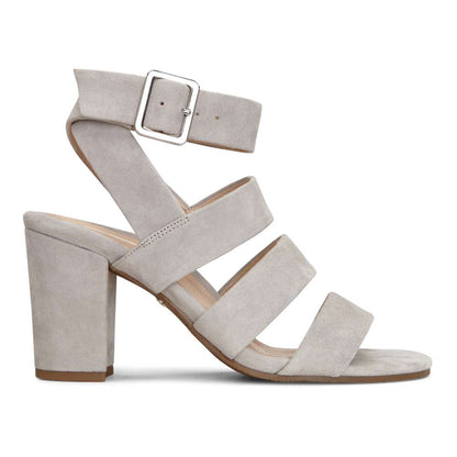 Blaire Heeled Sandal - Light Grey