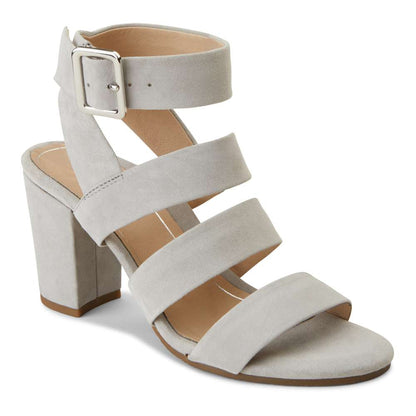 Blaire Heeled Sandal - Light Grey