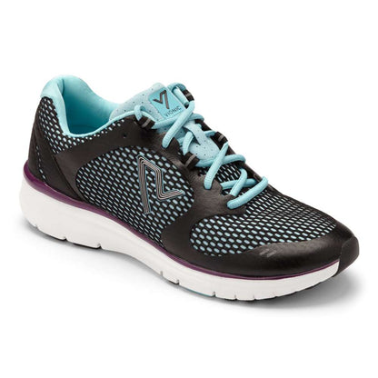 Elation Active Sneaker - Black/Teal