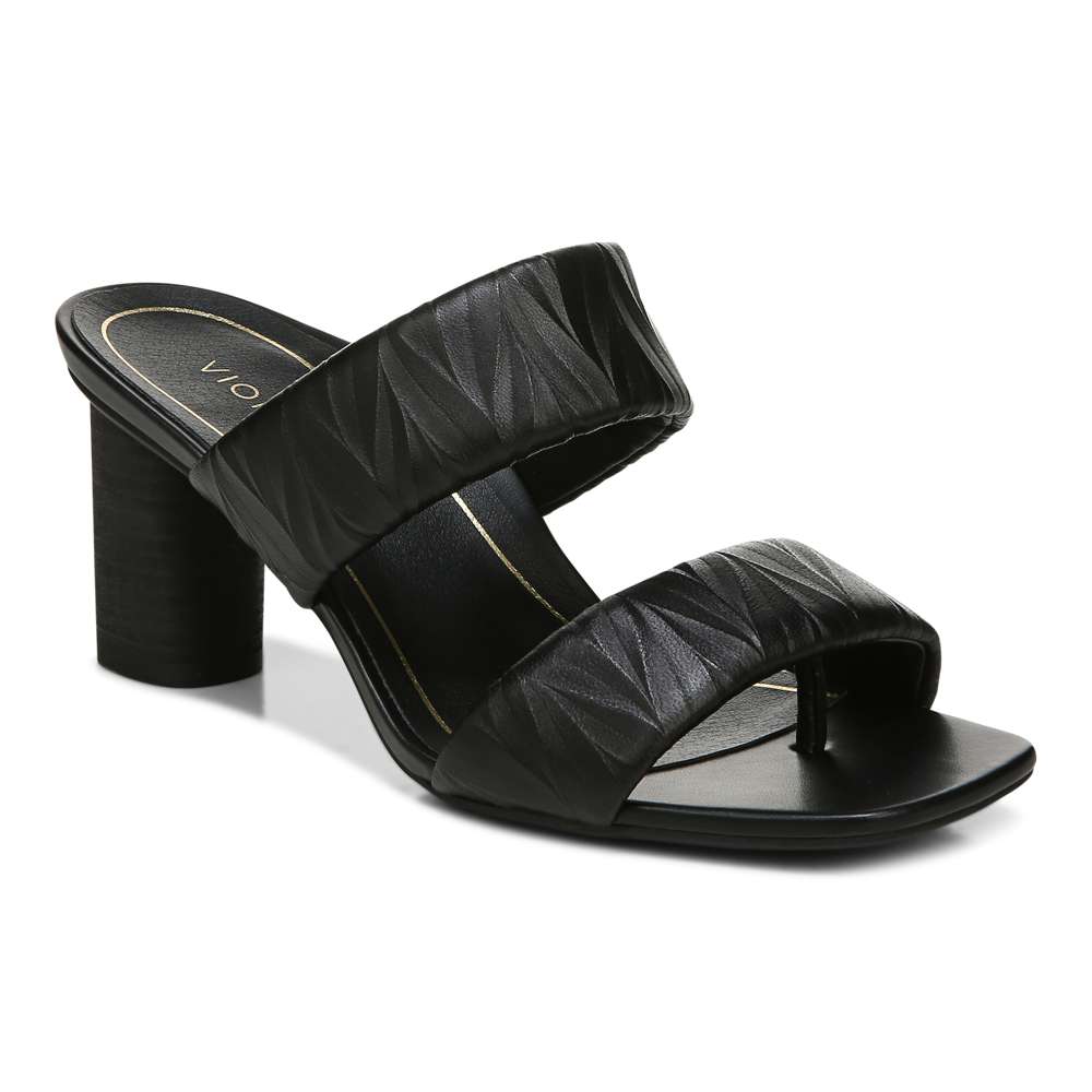 Emaline Heeled Sandal - Black