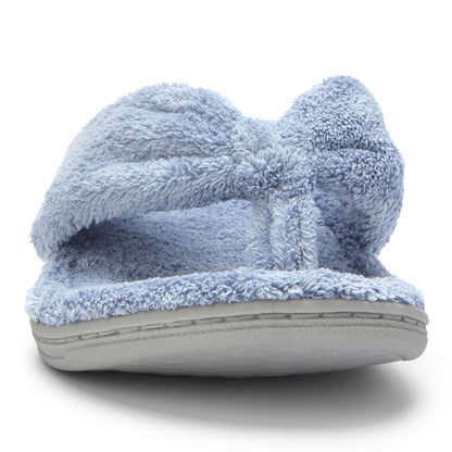 Gracie Toe Post Slipper - Blue