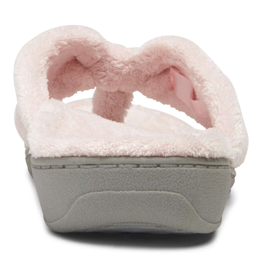 Gracie Toe Post Slipper - Pink