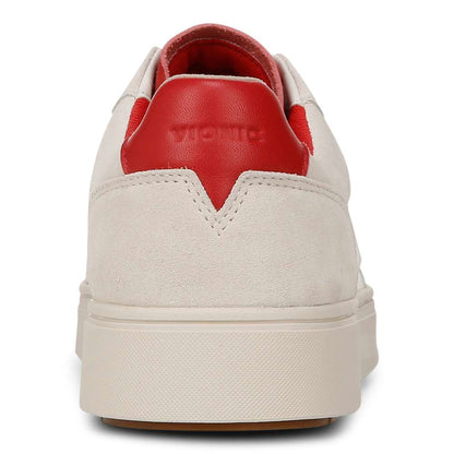 Kimmie Court Sneaker - Cream Red