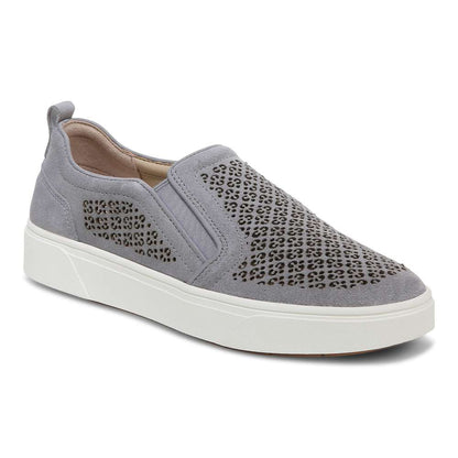 Kimmie Perf Slip-On Sneaker - Slate