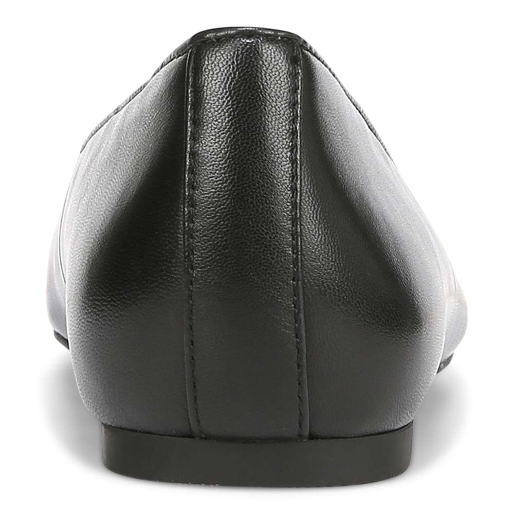 Klara Flat - Black Leather