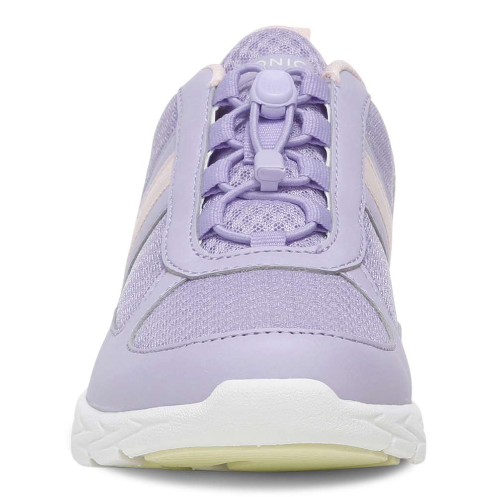 Maren Elastic Lace Sneaker - Lilac