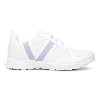 Maren Elastic Lace Sneaker - White
