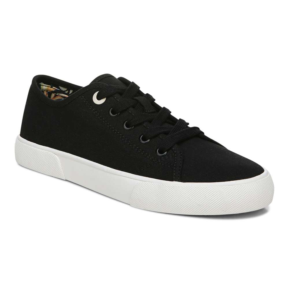 Oasis Sneaker - Black Canvas