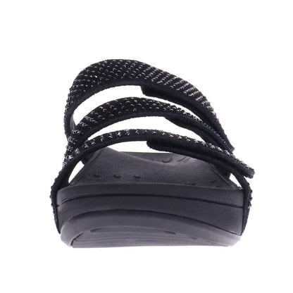 Alexis Platform Sandal - Black