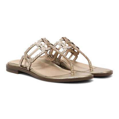 Alvana Toe Post Sandal - Gold