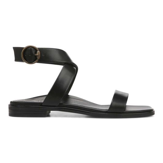 Anaya Sandal - Black Leather