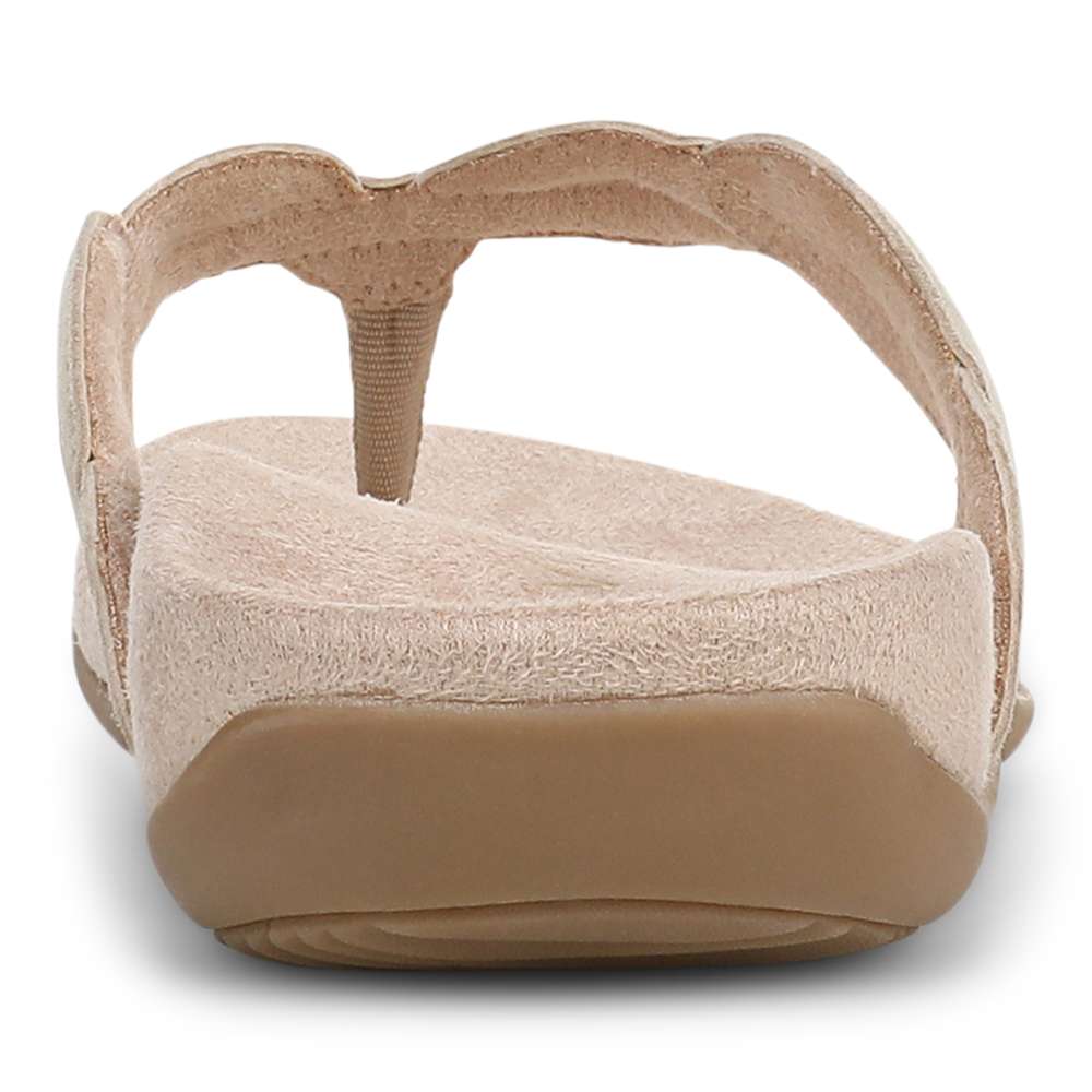 Bella Braid Toe Post Sandal - Gold