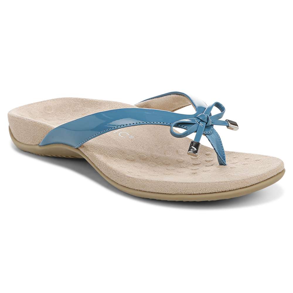 Bella Toe Post Sandal - Larkspur