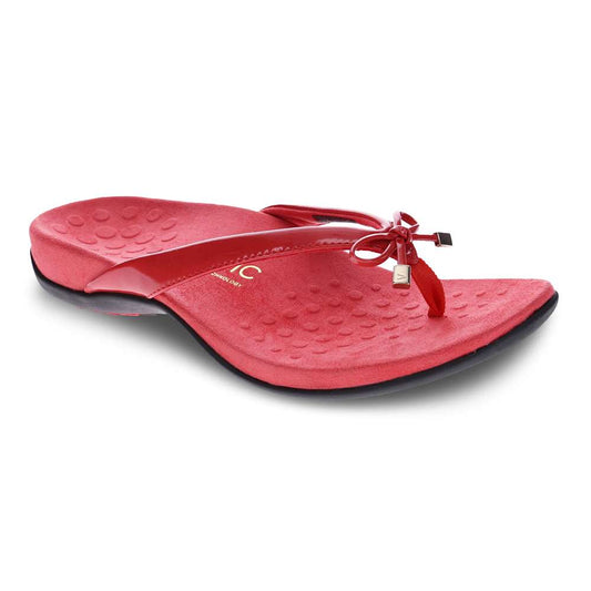 Bella Toe Post Sandal - Red