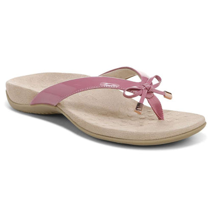 Bella Toe Post Sandal - Rhubarb
