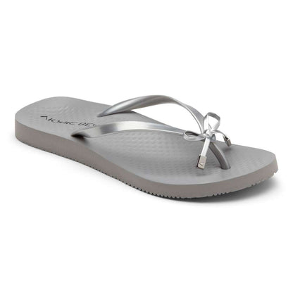 Bells Toe Post Sandal - Grey/Silver
