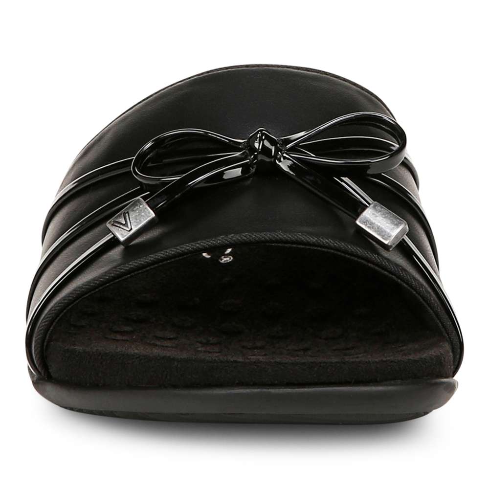 Bella Slide Sandal - Black