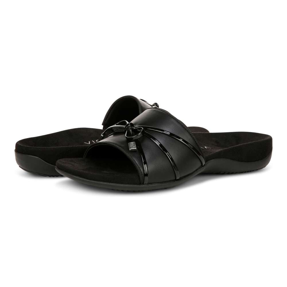Bella Slide Sandal - Black