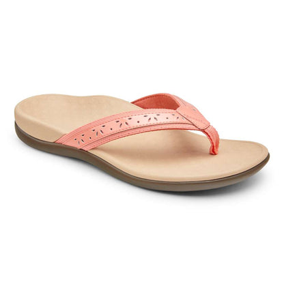 Casandra Toe Post Sandal - Coral