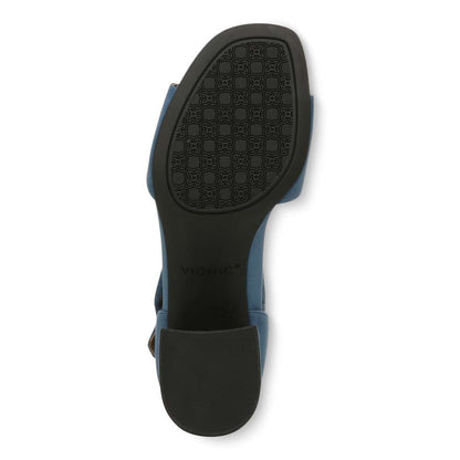 Chardonnay Heeled Sandal - Dark Teal