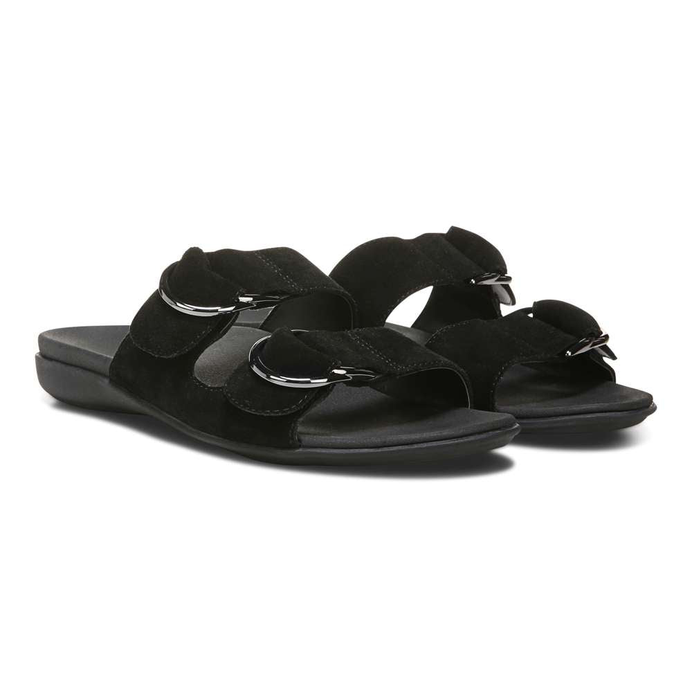 Corlee Slide Sandal - Black