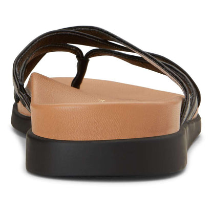 Daisy Toe Post Sandal - Black