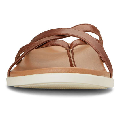 Daisy Toe Post Sandal - Toffee