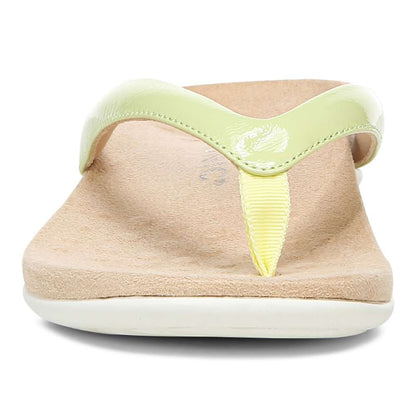 Dillon Toe Post Sandal - Pale Lime