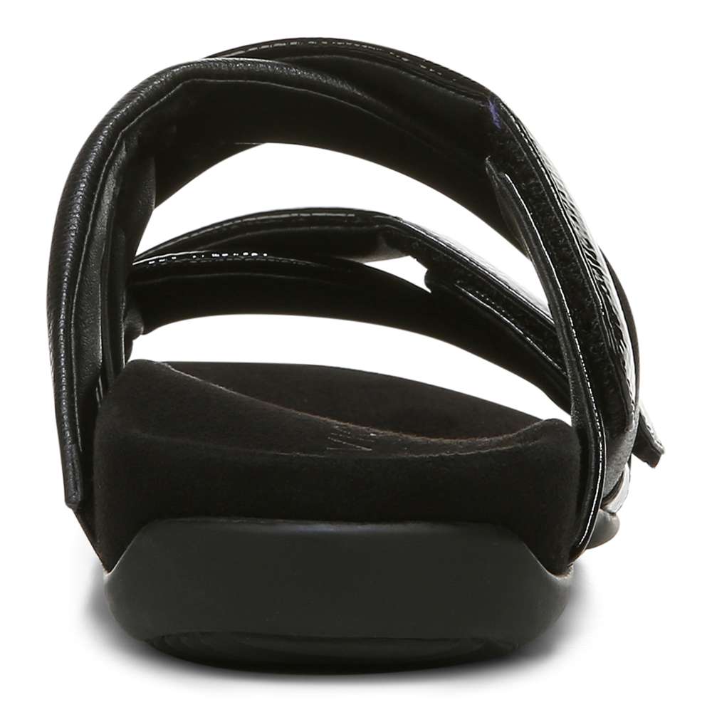 Hadlie Slide Sandal - Black