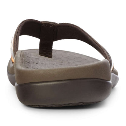 Islander Toe Post Sandal - Tan Leopard