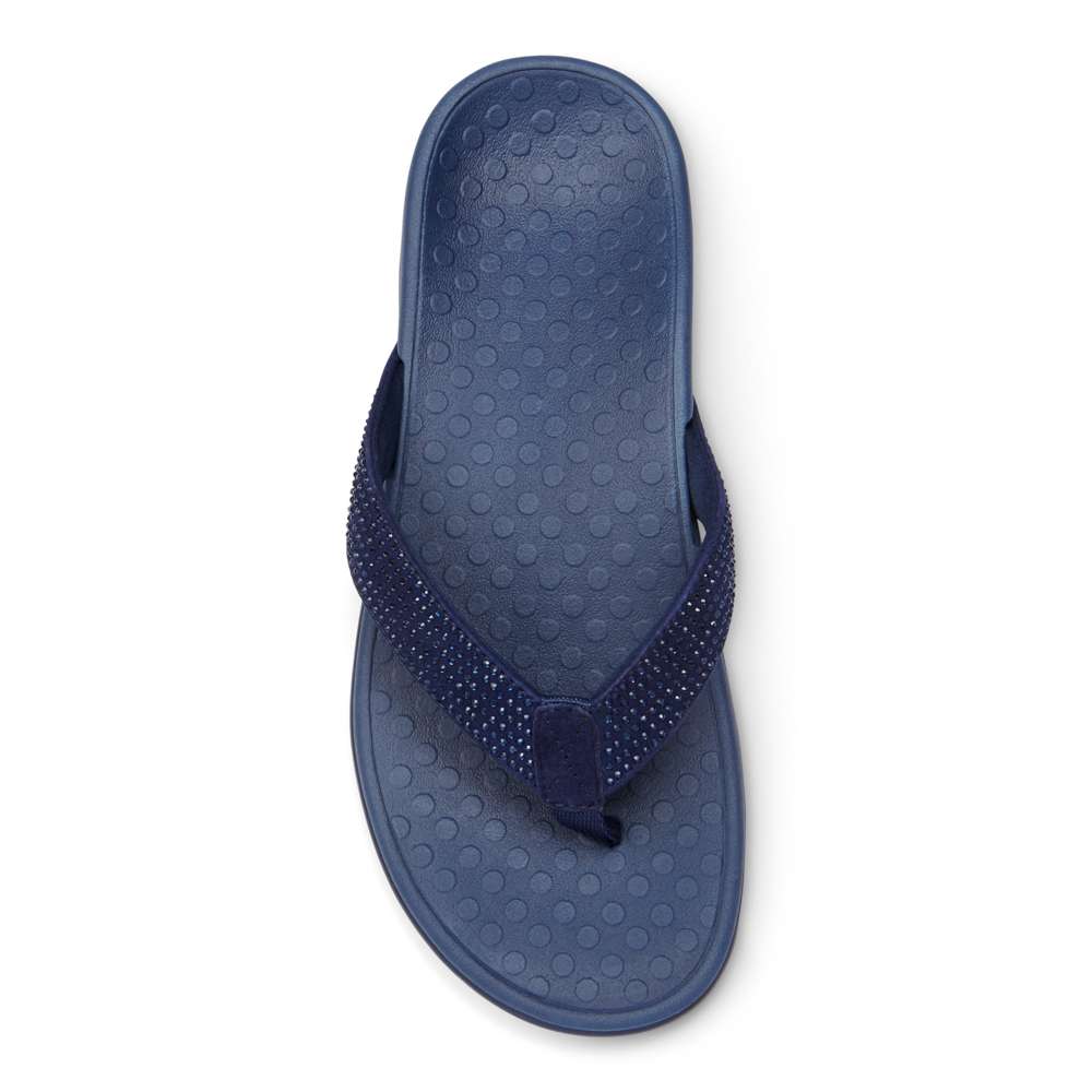 Islander Toe Post Sandal - Navy