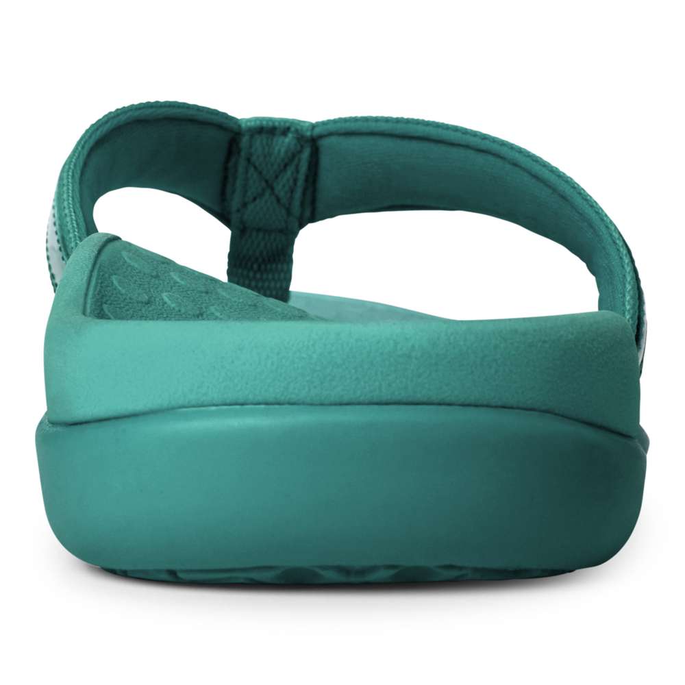Islander Toe Post Sandal - Teal Ombre