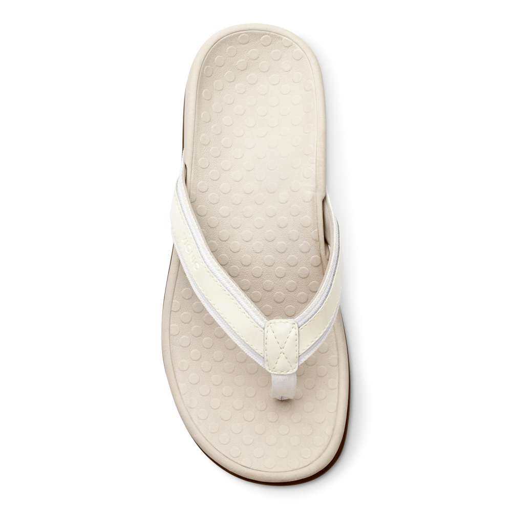Islander Toe Post Sandal - White