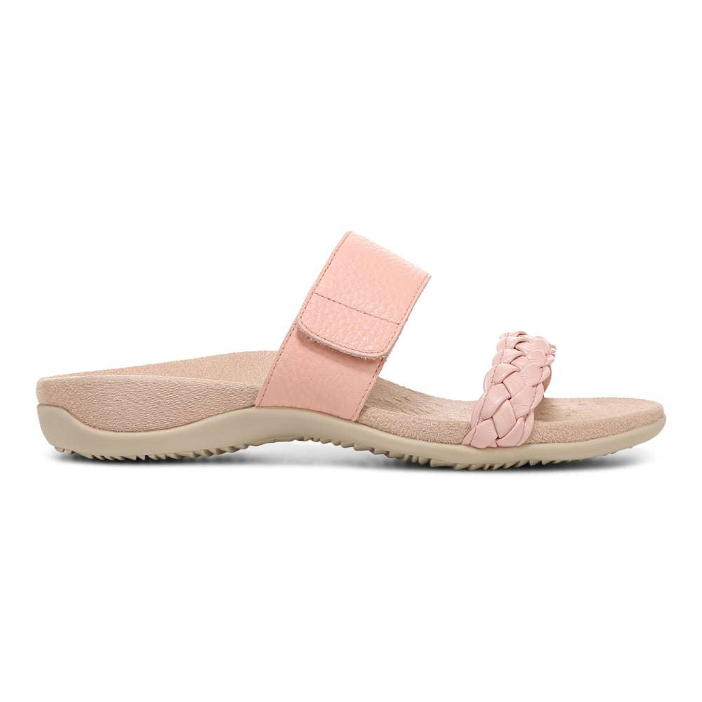 Jeanne Slide Sandal - Roze
