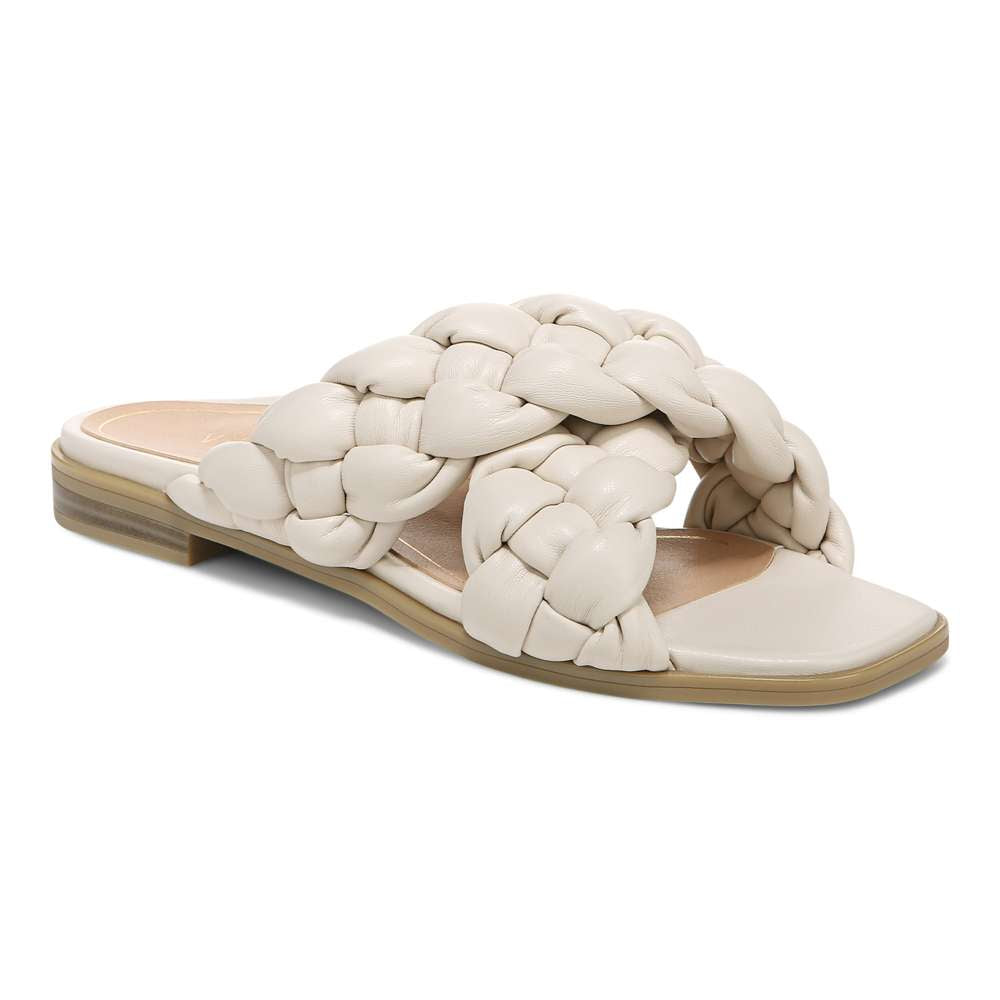 Kalina Slide Sandal - Cream