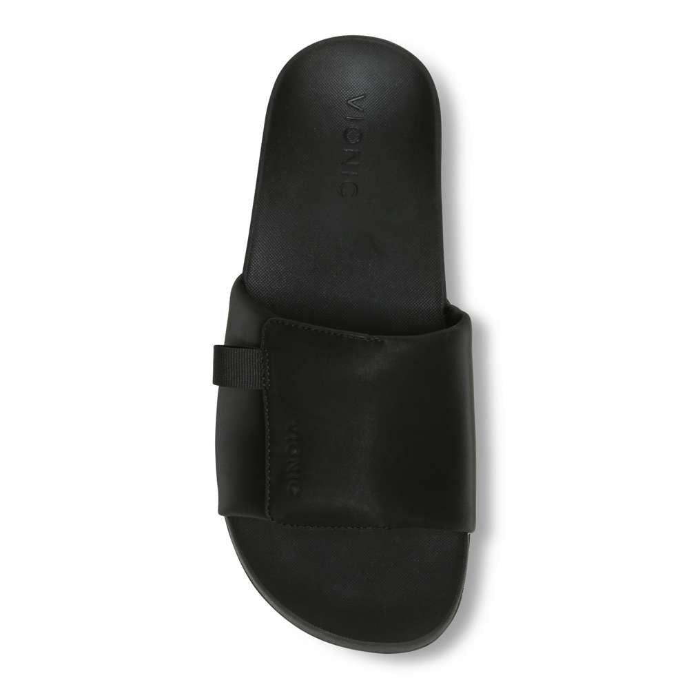 Keira Slide Sandal - Black